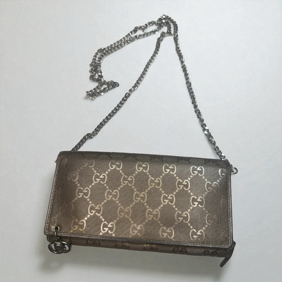 Gucci Handbags - Women's Gucci Wallet on Chain Gold